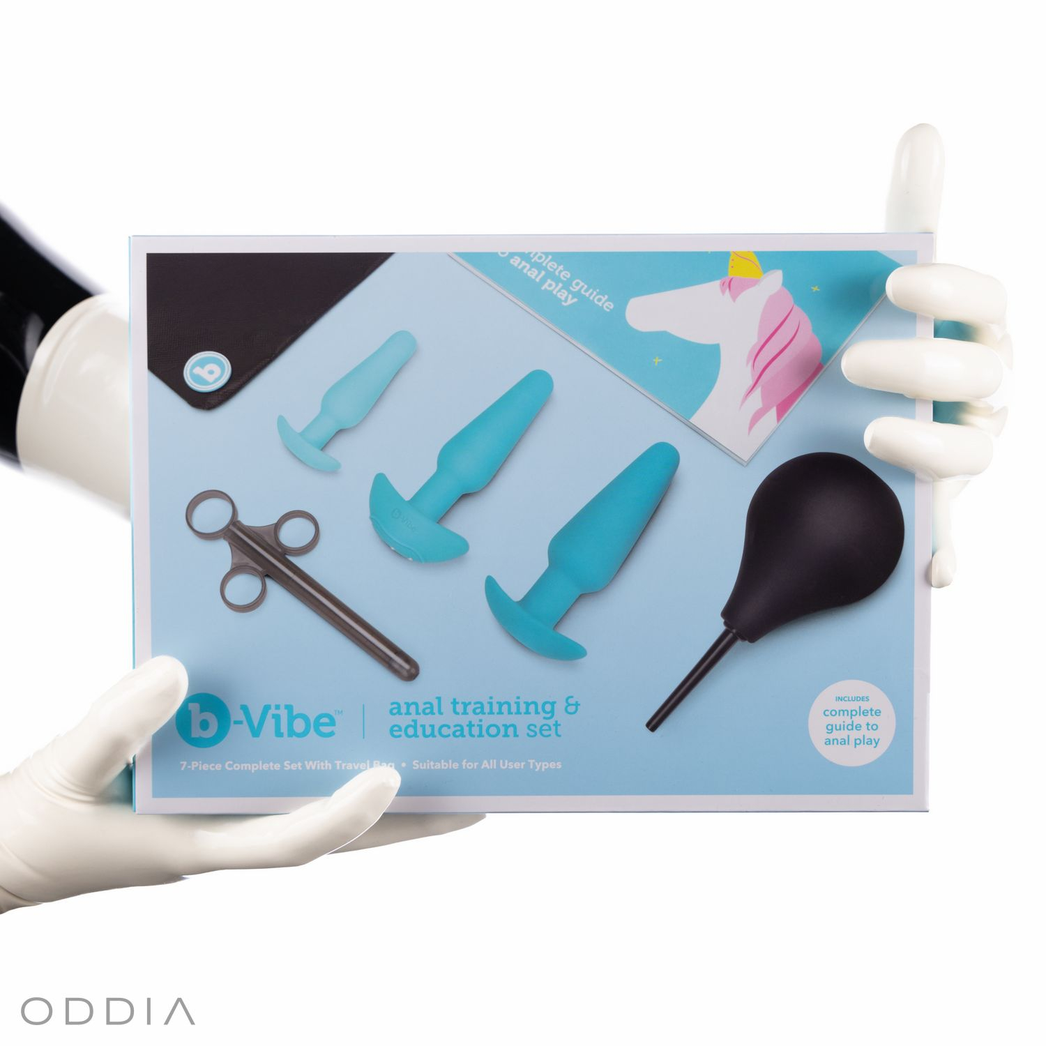 Oddia® | b-Vibe Набор для анального тренировки и обучения