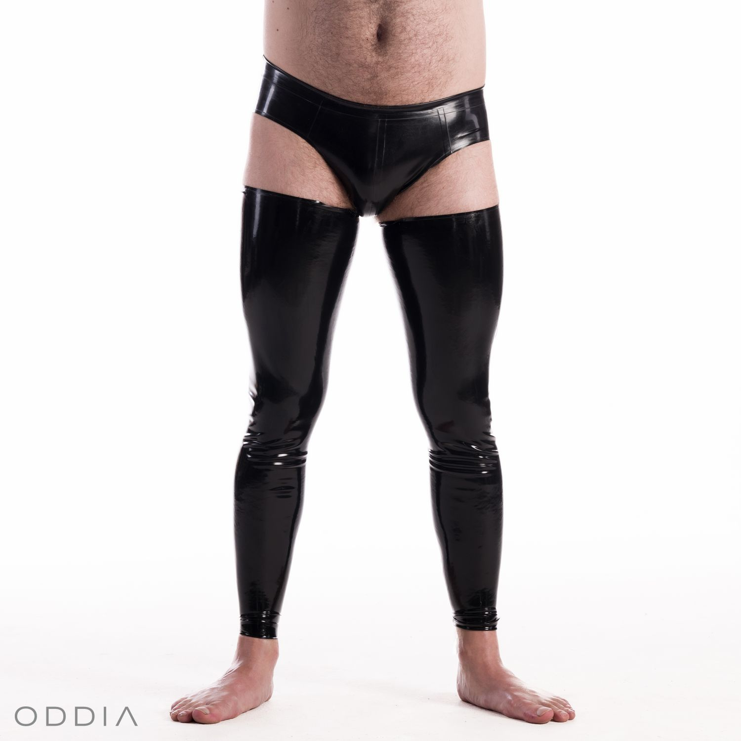 men s latex stockings