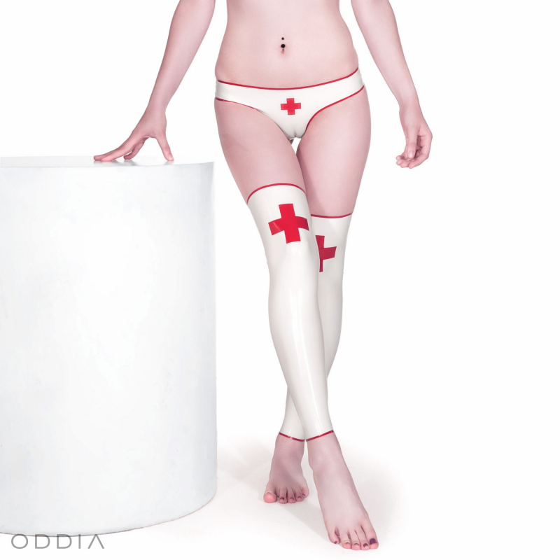 Oddia®  Latex nurse panties