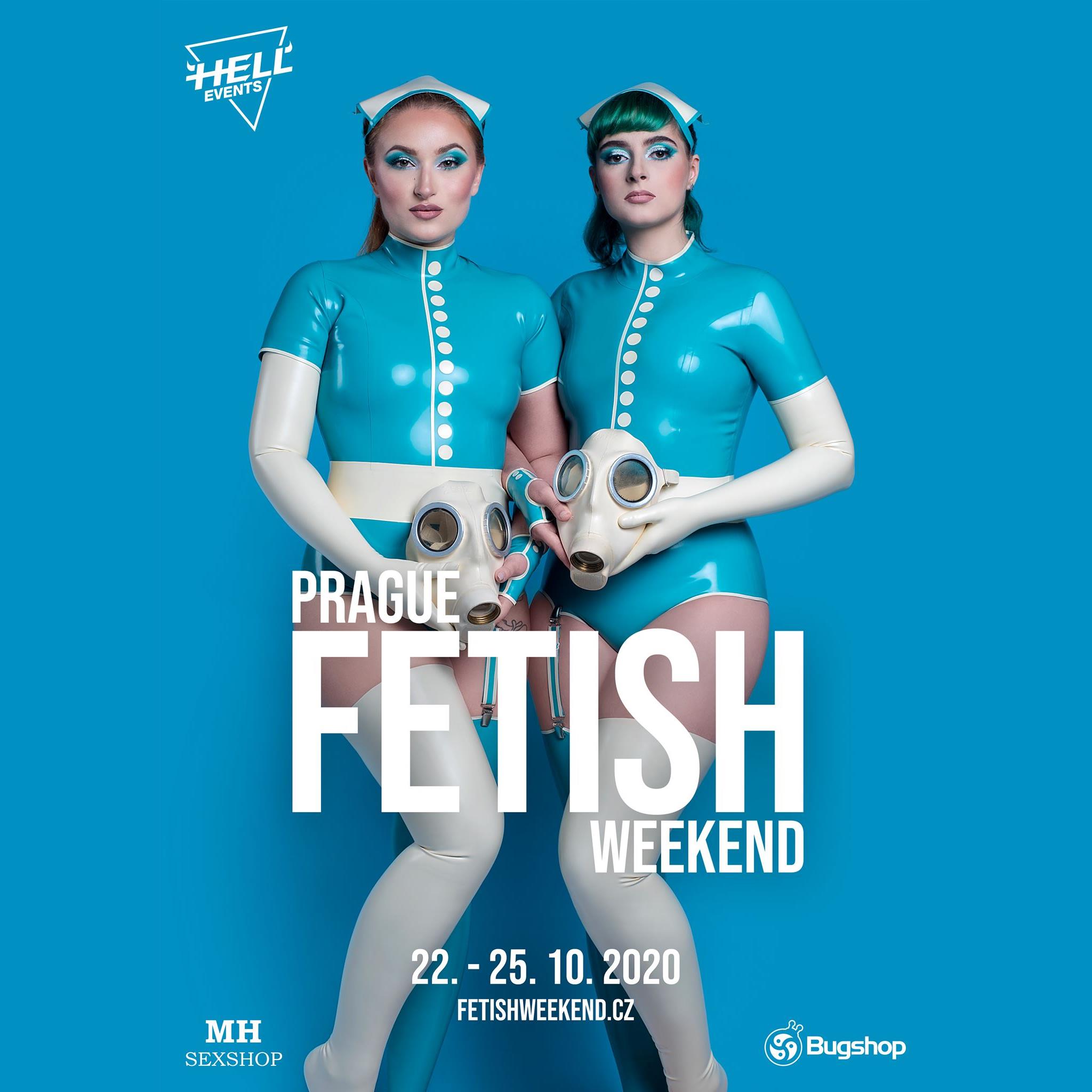 Plakát Prague Fetish Weekendu 2020 od Oddia